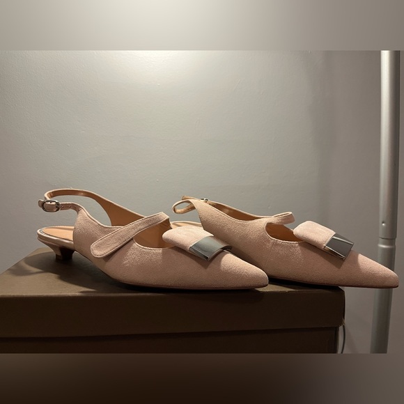 Slingback suede leather - Picture 2 of 4